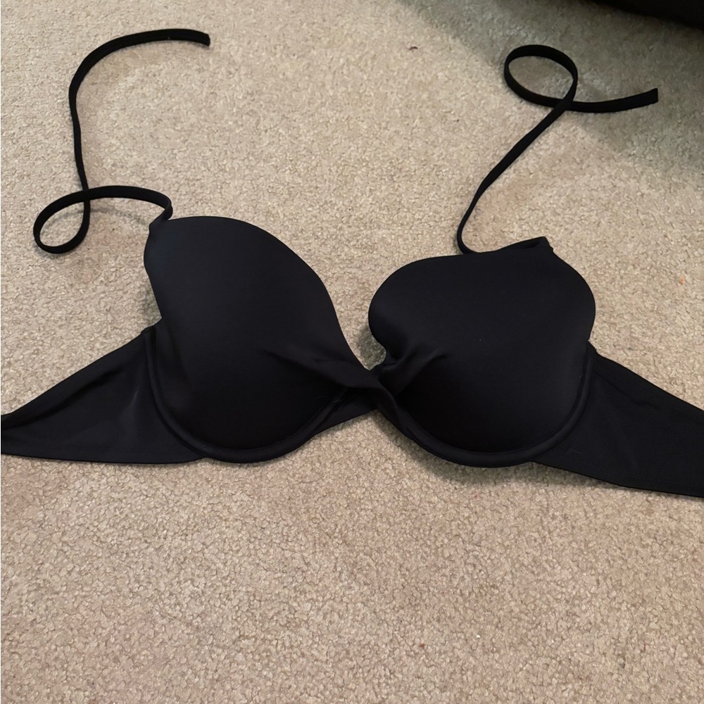 Shade & Shore Elegant Black Bikini Top